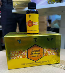 VIP ROYAL HONEY SHOTS 12 BOTTLES / DISP.
